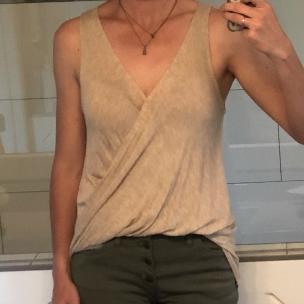 High-Low Drape Tank